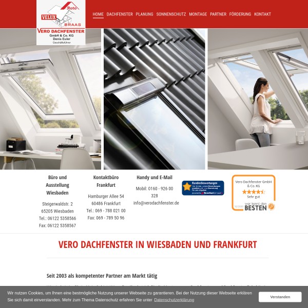 VERO Dachfenster GmbH & Co. KG 65205 Wiesbaden