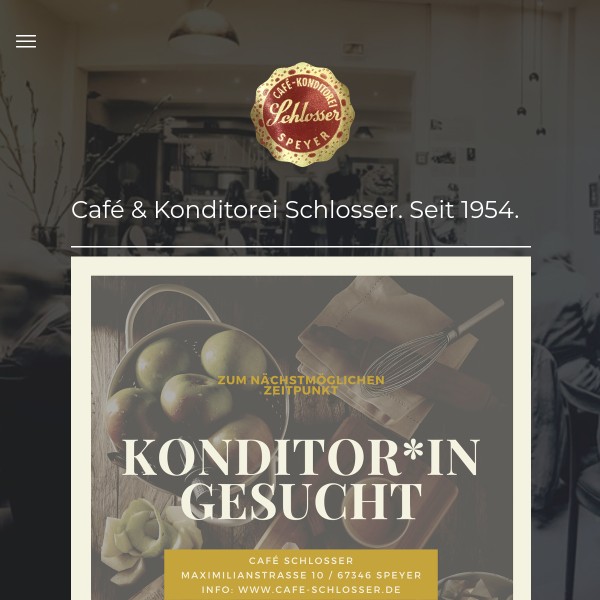 Café-Konditorei Schlosser 67346 Speyer