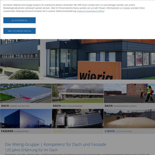 Wierig GmbH Dach und Fassade 68199 Mannheim