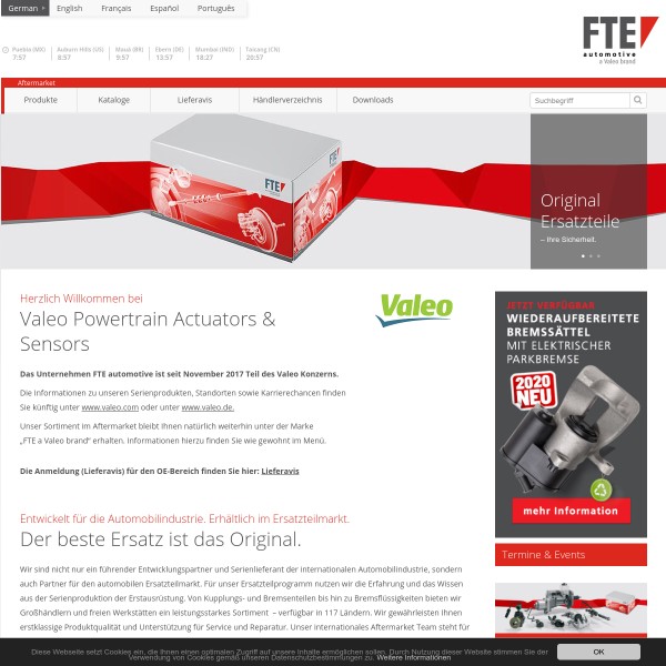 FTE automotive GmbH 71065 Sindelfingen