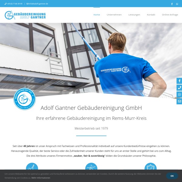 Gebäudereinigung Adolf Gantner GmbH 71336 Waiblingen