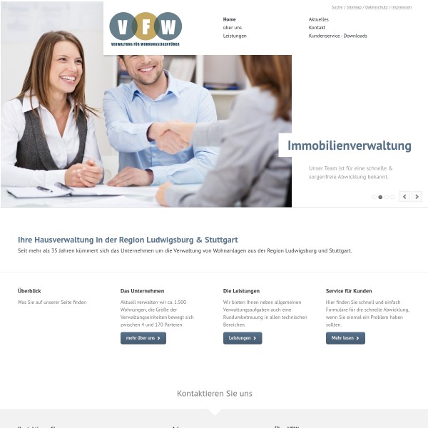 Verwaltung für Wohnungseigentümer GmbH 71638 Ludwigsburg