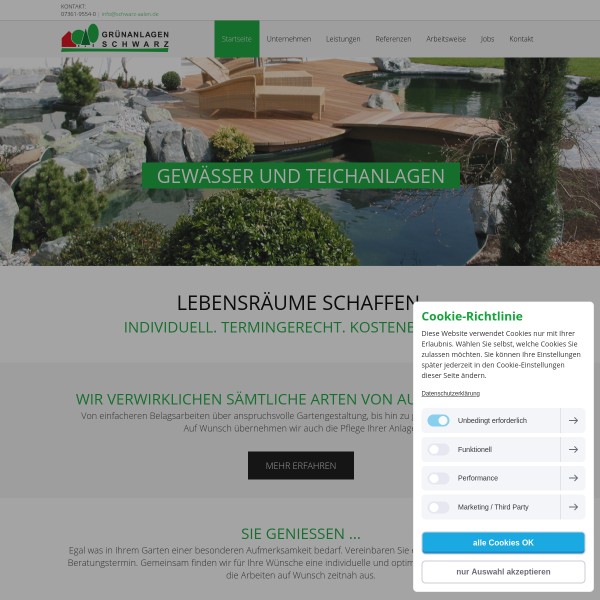 Grünanlagen Schwarz GmbH 73430 Aalen