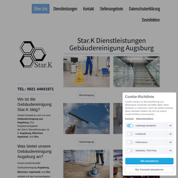 Star.K Dienstleistungen - Gebäudereinigung 86150 Augsburg,